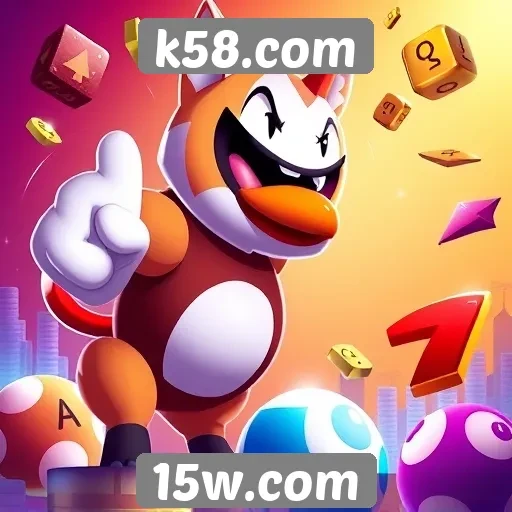 Exploração das categorias de jogos disponíveis no k58.com